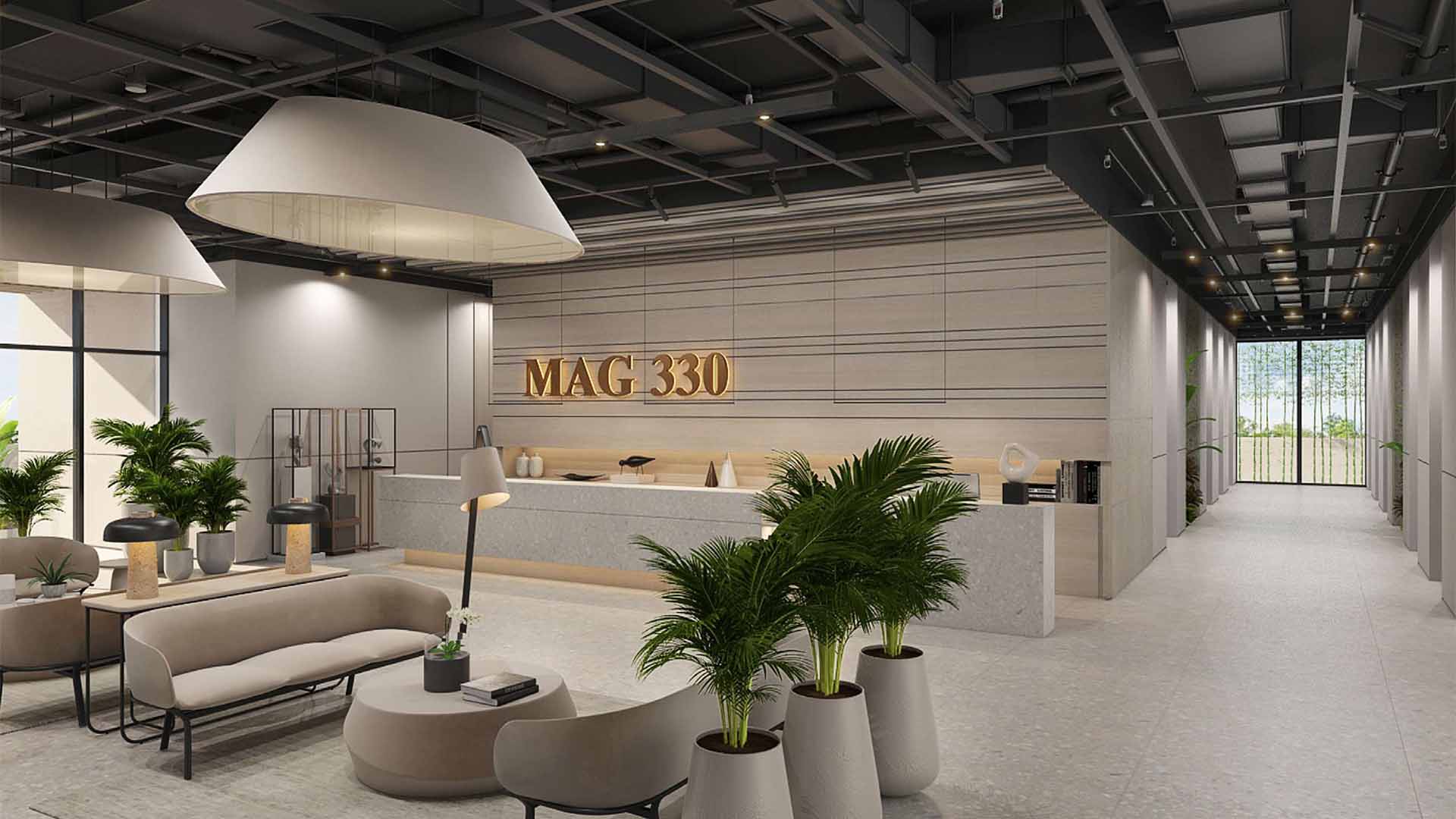 MAG 330 at Dubailand